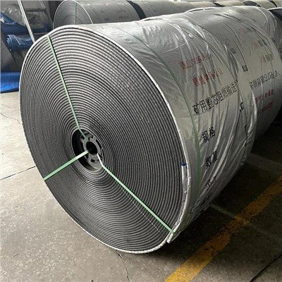 Cinta transportadora resistente al fuego con núcleo de PVG